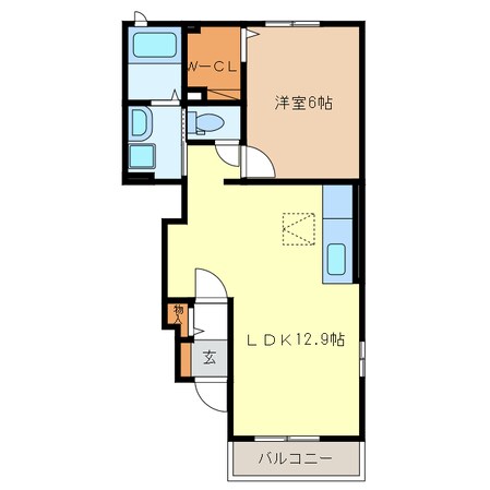 エアリーの物件間取画像